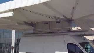 Tenda mod Liberty restringibile su Ducato [upl. by Eadie477]