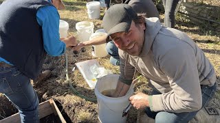 Biodynamics composting  Regenerative Farming a Farming Revolution in Australia [upl. by Nolek]