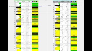 How to add a Lithology Track in Petrel [upl. by Arney]