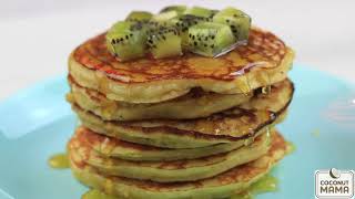 Coconut Flour Pancakes Recipe  KETO [upl. by Adnofal3]