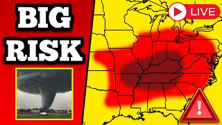 The Devastating Tornado Emergency In Kentucky As It Occurred Live  52624 [upl. by Ilzel811]