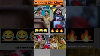 Uff ye masoomiyat 😂🤣 Madam Sir  shortsfeed madamsir comedyshow [upl. by Atsirhcal]