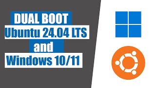 How to dual boot Ubuntu 2404 LTS and Windows 1011 [upl. by Ranilopa681]