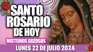 SANTO ROSARIO DE HOY LUNES 22 DE JULIO DE 2024  MISTERIOS GOZOSOS  Sendero Espiritual [upl. by Eisenberg]