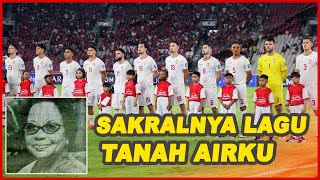 POV Menikmati Sakralnya Lagu Tanah Airku Bersama Timnas Indonesia  4K [upl. by Adelaja]