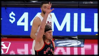 Kelly Olynyk Salutes the Raptors Crowd for Standing Ovation [upl. by Yrome265]