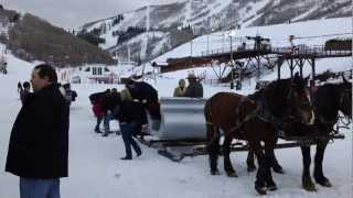 Snowed Inn Sleigh Co Dinner March 112013 630 PM  Park City Mountain [upl. by Peonir]