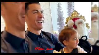 Ronaldo kissingcristianoronaldo funny football family [upl. by Ania]