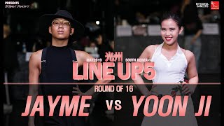 JAYME vs YOON JIㅣWAACKING Round of 16 ㅣ2019 LINE UP SEASON 5 [upl. by Balf]