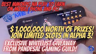 2024 1 PLAY 2 EARN MMORPG ON MOBILE PHONEGET AN EXCLUSIVE LIMITED WHITELIST SLOT FROM PGG [upl. by Nellad702]