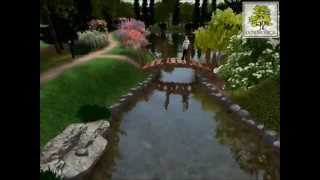 3D Landscape Design  residence garden [upl. by Lipkin]