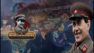 Hoi4Kaiserredux Comrade Yezhov unites russia and creates the perfect Society [upl. by Ennasor]