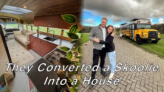 How much does it cost to build a tiny house from a bus [upl. by Lahpos]