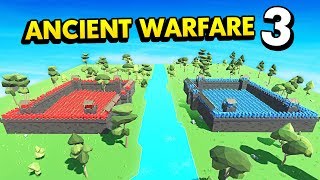 NEW CASTLE vs NEW CASTLE IN ANCIENT WARFARE 3 Ancient Warfare 3 Funny Gameplay [upl. by Nrehtac]