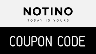 Notino Coupon Code [upl. by Isak]