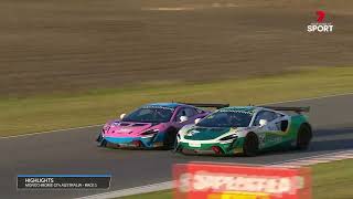 Race 1 Highlights  GT4 Australia  2024 Race Tailem Bend [upl. by Alisun892]