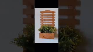 Decore seu jardim com paletes de madeira project woodworking relaxingmusic wood [upl. by Nalehp471]