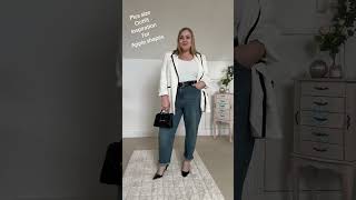 Plus size outfit inspiration for apple shape bodies plussize appleshape imjustmemarleen [upl. by Ari5]