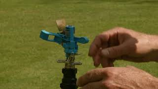 How to water your lawn with an impact sprinkler [upl. by Ahras]