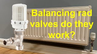 Resideo Honeywell Home balancing radiator valves DO THEY ACTUALLY WORK part 1 [upl. by Kronick]