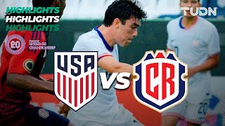 HIGHLIGHTS  Estados Unidos vs Costa Rica  CONCACAF Sub20 Championship  TUDN [upl. by Susannah959]