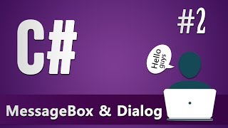 MessageBox si Dialog folosind C [upl. by Ynnej]