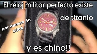 Reloj militar clásico super calidad precio boderry voyager menos de 100 💸✅️✅️ [upl. by Aiciled46]