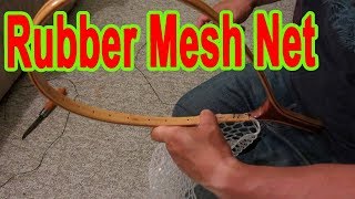 Replacement of the rubber mesh landing net [upl. by Aerahs805]