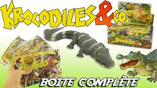 KROCODILES amp CO Boite Complète Maxi Edition Altaya Jouets Toy Review Cocodrilos Juguetes [upl. by Ellerey]