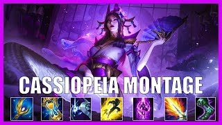 NEW CASSIOPEIA MONTAGE ON S14  BEST PLAYS [upl. by Ylicis744]