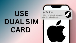 How to Use Dual SIM Card on iPhone 15  15 Pro  Max  15 Plus [upl. by Ferino]