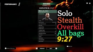 Turbid station Soloall loot speedrun 927 WR Payday 3 [upl. by Jemy]