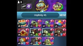 Best Impfinity deck in PVZ Heroes Pirate agro Cheap and easy deck to use [upl. by Lois]