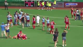 2 HF Deutsche FeldhockeyMeisterschaft der Damen 2018 in Krefeld Highlights [upl. by Boar]