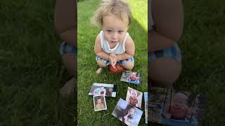 Who looks more like Rustyn as a baby rustyn rustyncore rustynbaby cute baby familyvlog [upl. by Yecac]