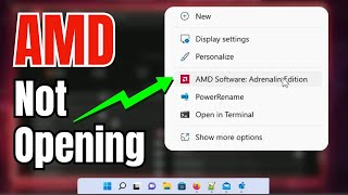 Fix AMD Radeon Software Not Opening on Windows 10 amp 11 2023 [upl. by Dloreh]