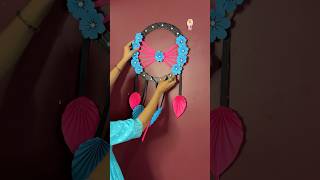 DIY Floral Wall Decor Idea short reel youtubeshort diycrafts viral trending papercraft [upl. by Quintessa]