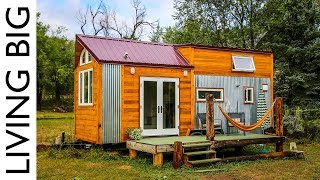 Young Womans OffGrid Green Built Tiny House Designed For a Sustainable Future [upl. by Geiss]