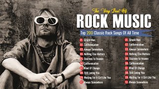 Top 100 Classic Rock Songs Of 80s 90s 🚩 Best Rock Hits Ever ⚡ 4K Video Ultra HD [upl. by Jourdan]