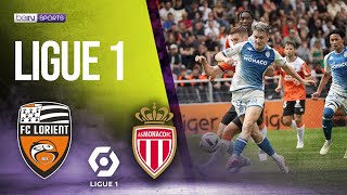 Lorient vs Monaco  LIGUE 1 HIGHLIGHTS  09172023  beIN SPORTS USA [upl. by Cavit]