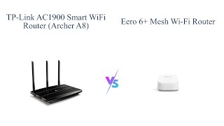 TPLink AC1900 vs Amazon eero 6 Which WiFi Router is Better 🤔🔥 [upl. by Heller]