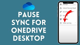 How to Pause Sync For OneDrive Desktop 2024  OneDrive Tutorial [upl. by Ttenna363]