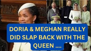 DORIA amp MEGHAN REALLY DID DO THIS TO THE LATE QUEEN  SHOCKING meghan meghanmarkle royal [upl. by Adiela]