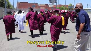 Meryvn Dymally 2021 Graduation [upl. by Henrion276]