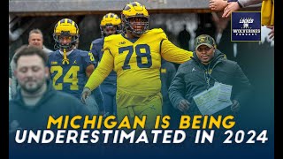 Why everyone might be underestimating Michigan football in 2024 [upl. by Lundgren]