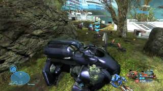 Halo Reach Firefight  Beachhead Gameplay [upl. by Kinzer]