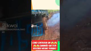 Motorista zerou o jogopra descer estrada lamacentacaminhão caminhoneiro [upl. by Aehsat907]