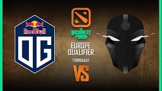 OG vs The Final Tribe  Bucharest Minor EU Qualifier Tiebreaker w dragondrop Neph [upl. by Recnal]