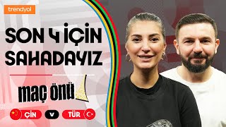 🔴 CANLI YAYIN  🇨🇳 Çin  Türkiye 🇹🇷 Maç Önü Hedef Yarı Final  Bizim Zamanımız 13 [upl. by Ettennyl647]