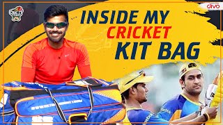 Inside My Cricket KIT Bag  Kit Bag Tour With Badri [upl. by Edeline]